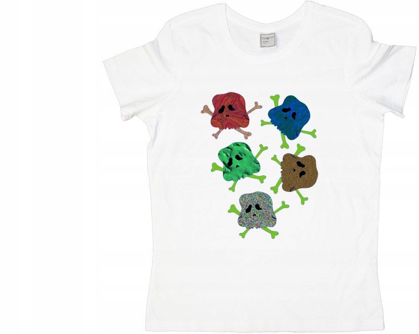 

M Damska Czaszka Czaszki Śmieszne Wzory Hit c2a