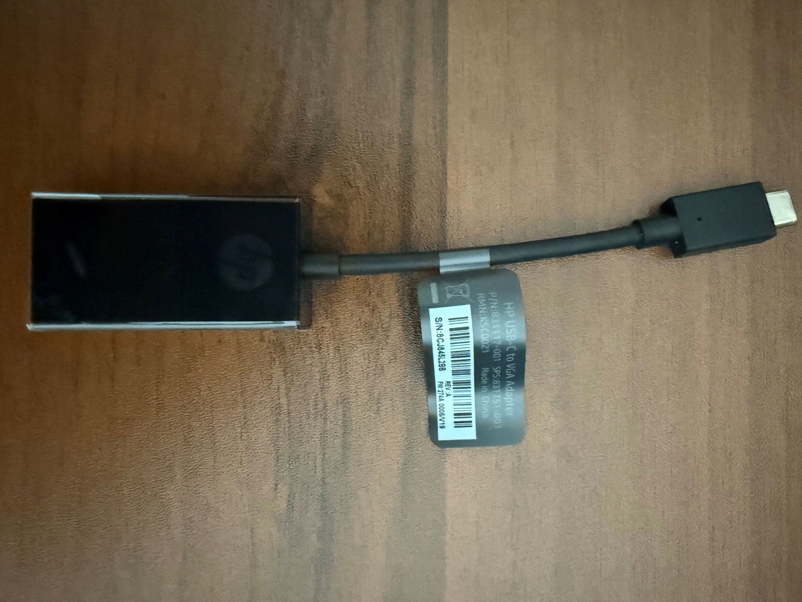 Adapter HP USB-C - VGA N9K76AA
