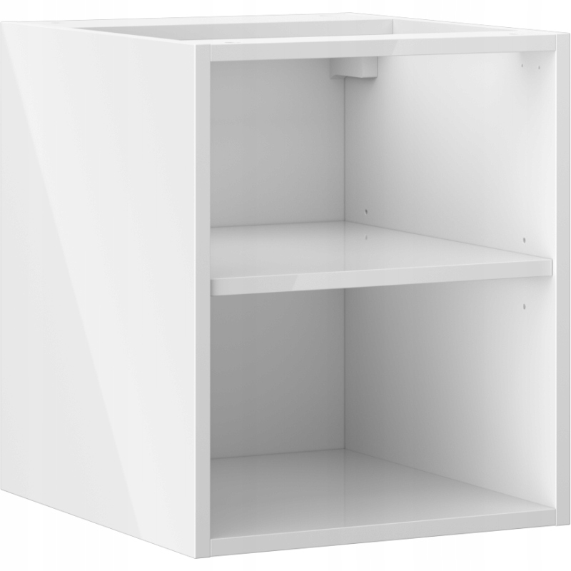 Szafka z półką otwarta 40 Mexen Box-A płyta Mdf lakierowana biała połysk