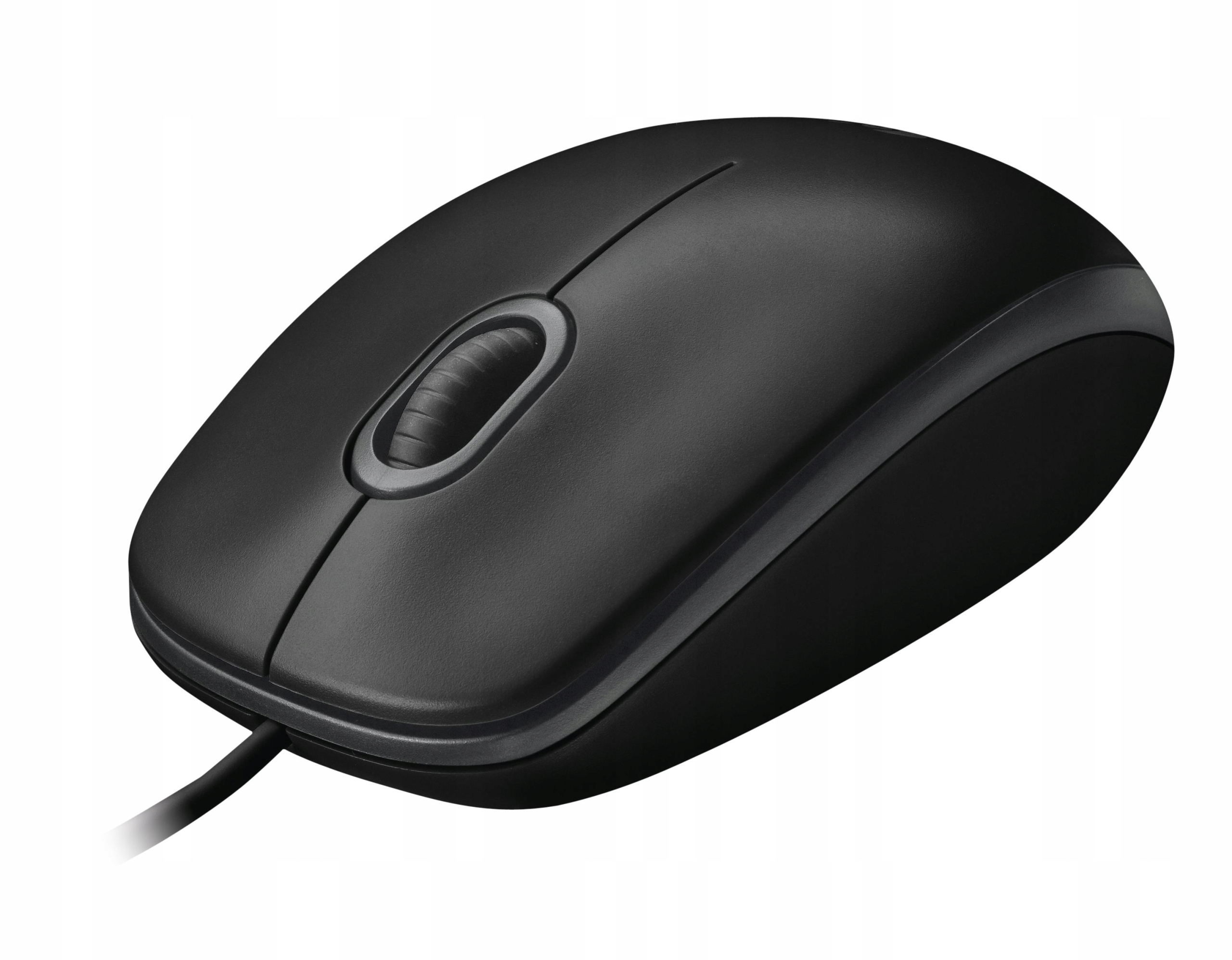 Mysz przewodowa Logitech B100 Oem optyczna czarna