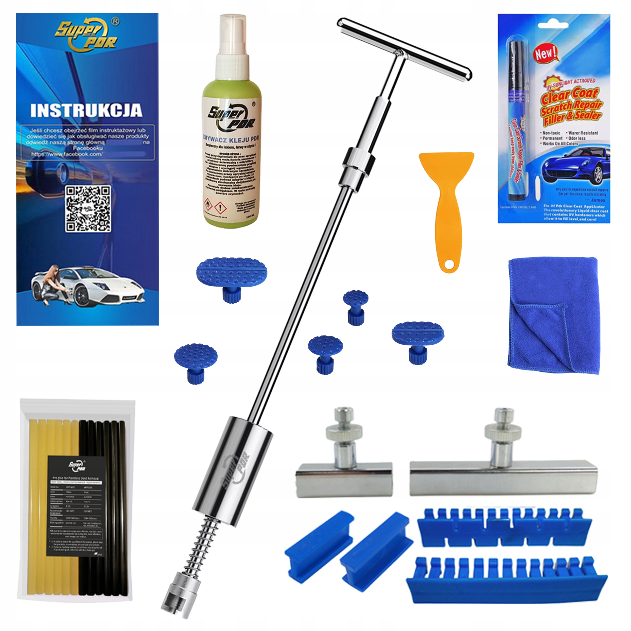 sada pdr puller odstranění promáčklin