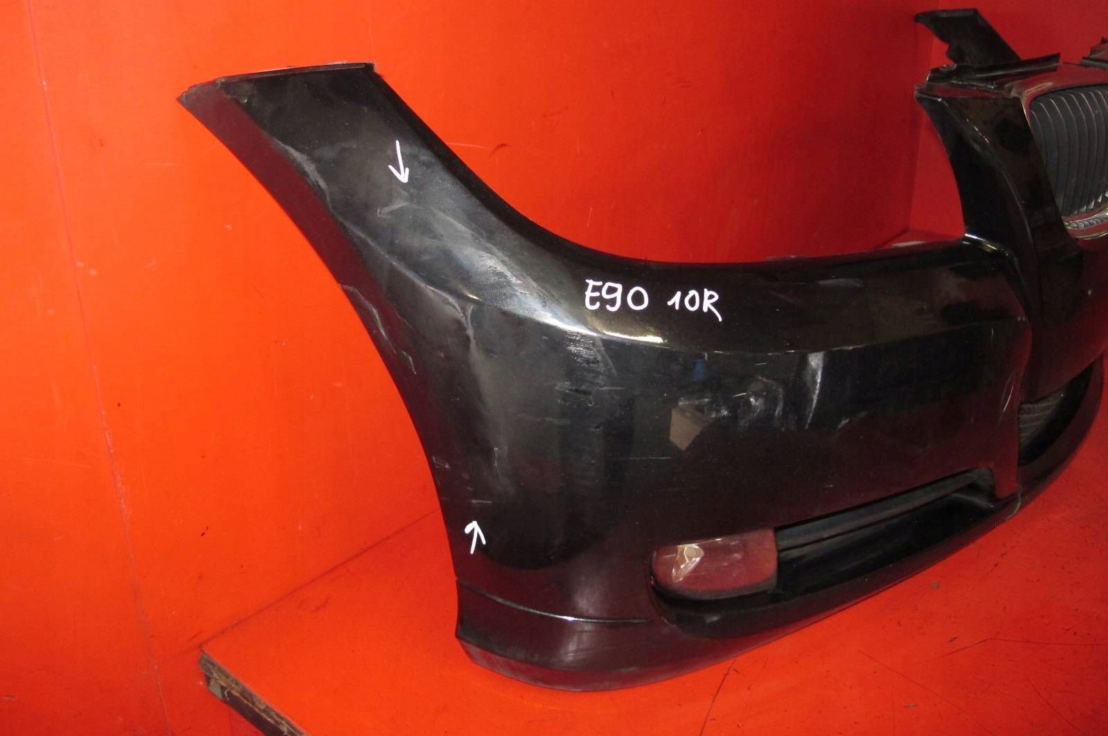 BMW 3 E90 E91 2010r bumper front black SCHWARZ BLACK SAPPHIRE METAL 475