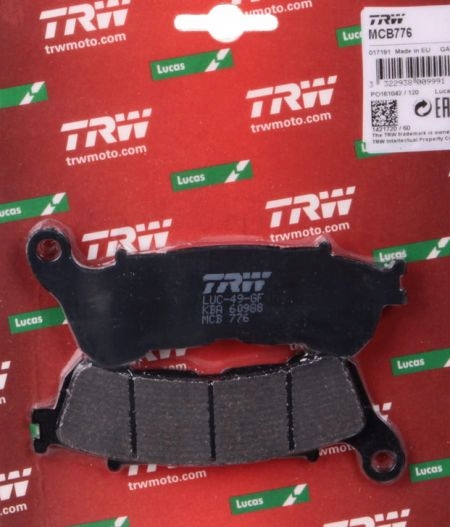 MCB776 - Колодки передние TRW HONDA NT700 V Deauville, ABS 06-16