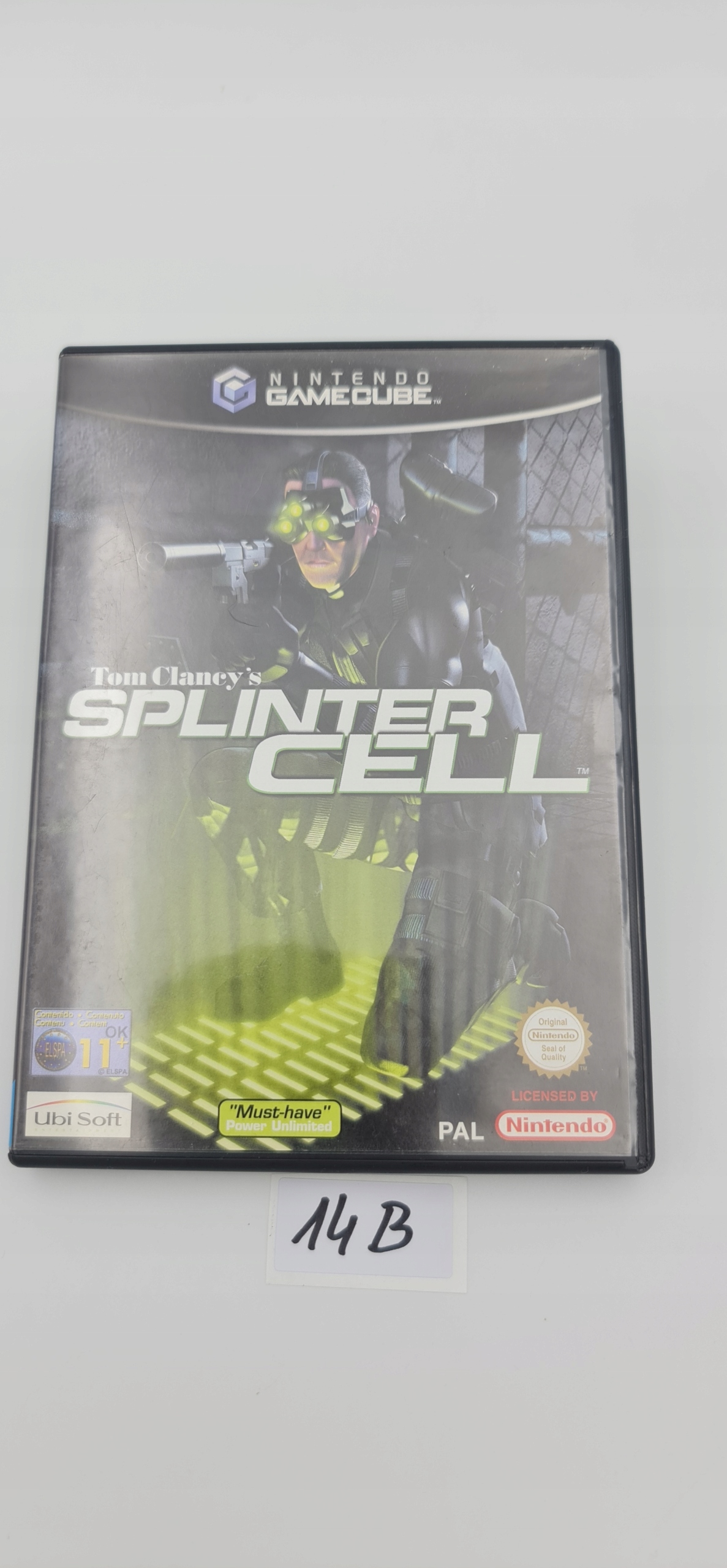 NINTENDO GAMECUBE TOM CLANCY'S SPLINTER CELL