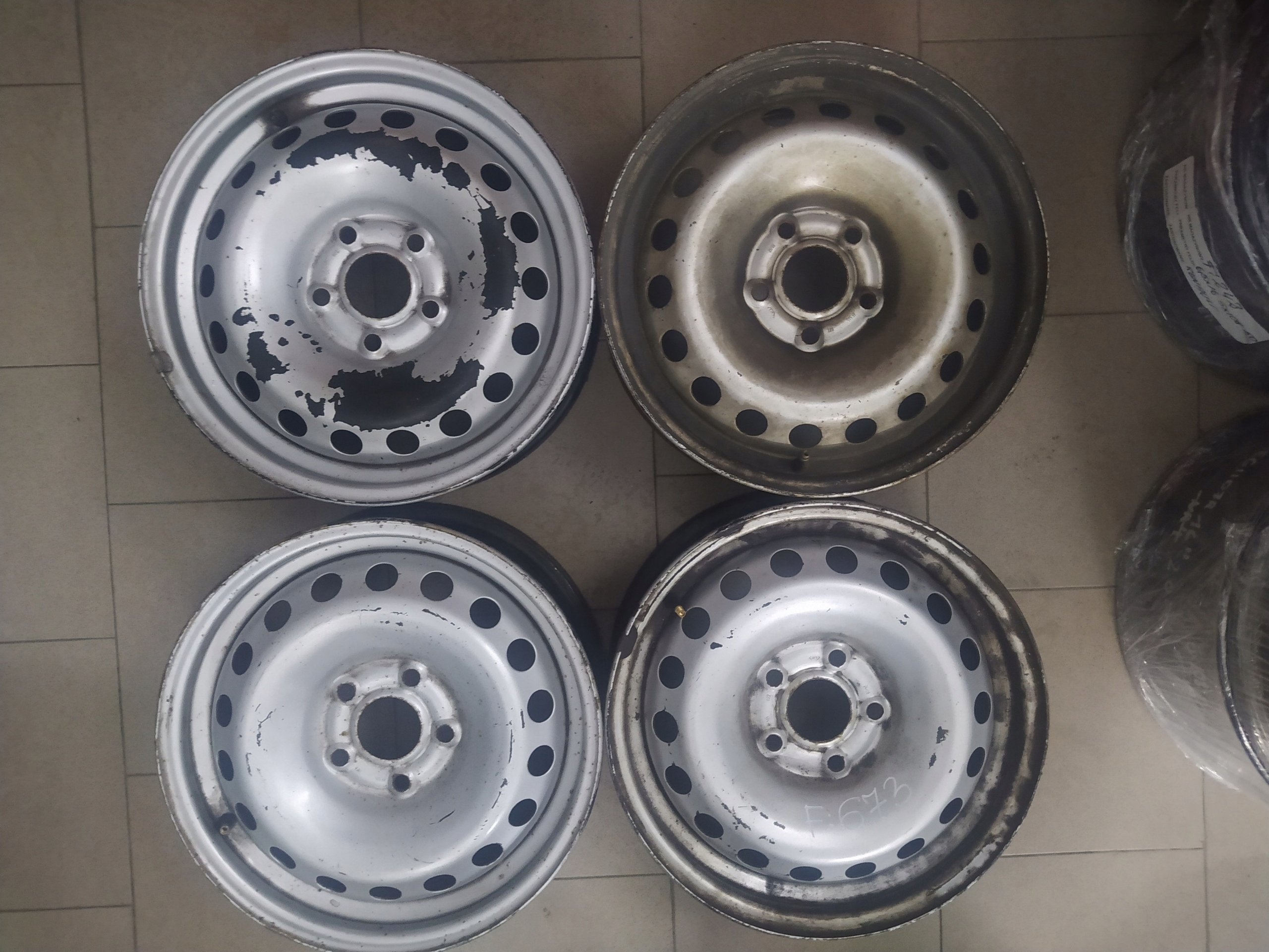 FELGI STALOWE 15 5X108 ET44 RENAULT KANGOO II