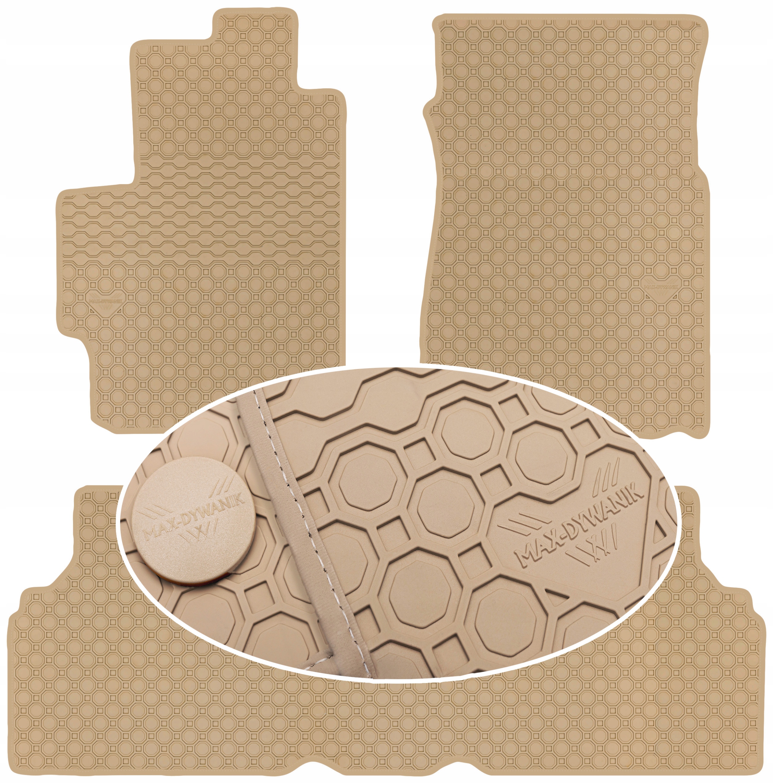 Mazda Premacy I 1999-2005 Koberce Béžové