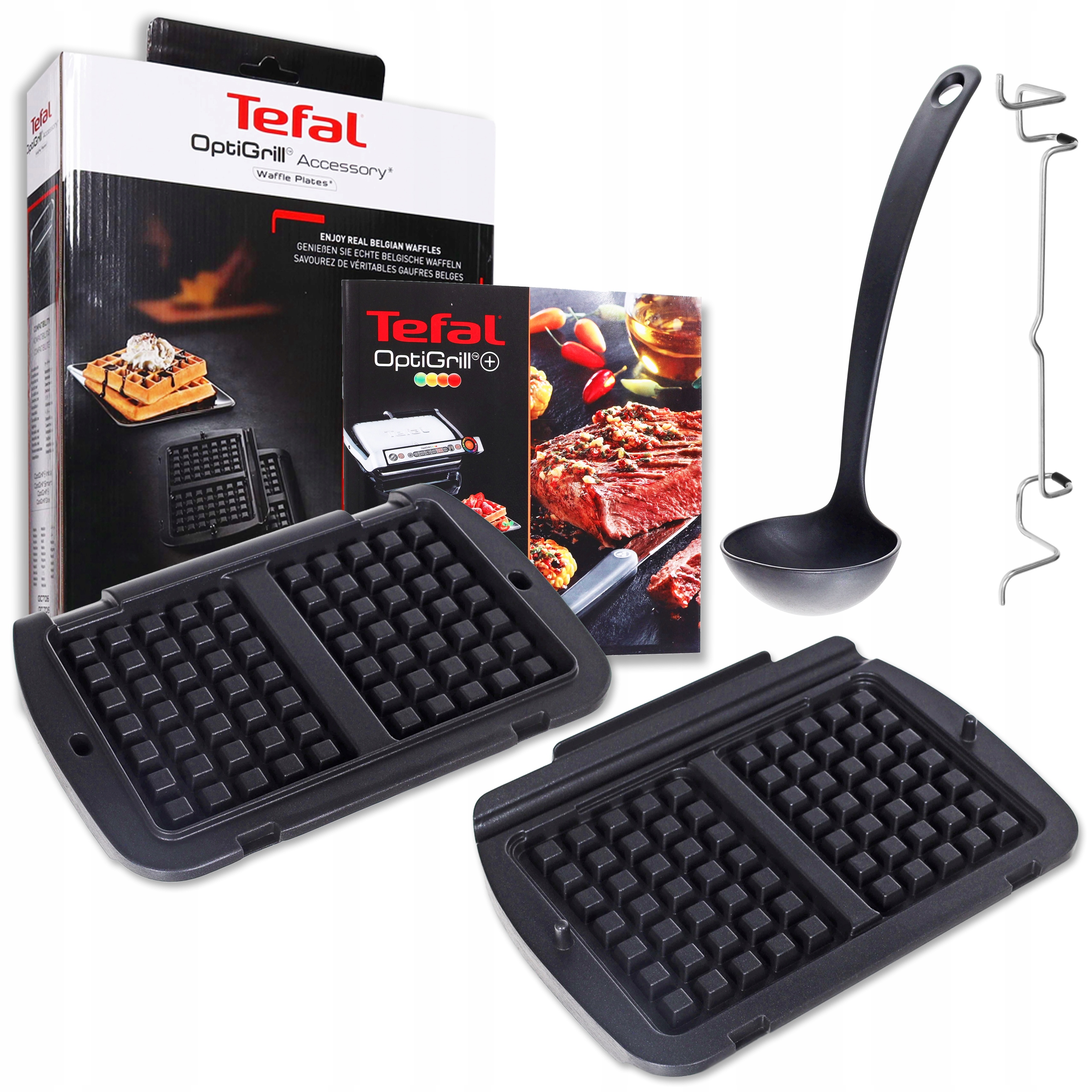 Tefal dosky na vafle a naberačky Optigrill XA723812