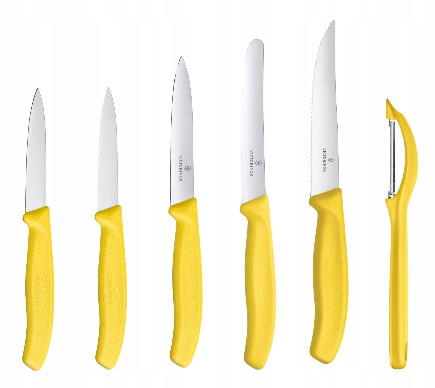

Victorinox zestaw 5 noży i obieraczka 7.6075.8