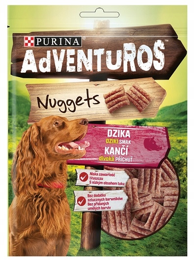 Levně Purina Adventuros Nuggets psí pamlsek 300g