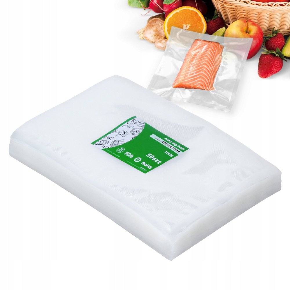 WORKI PRÓŻNIOWE DO PAKOWANIA ŻYWNOŚCI 933 15X25