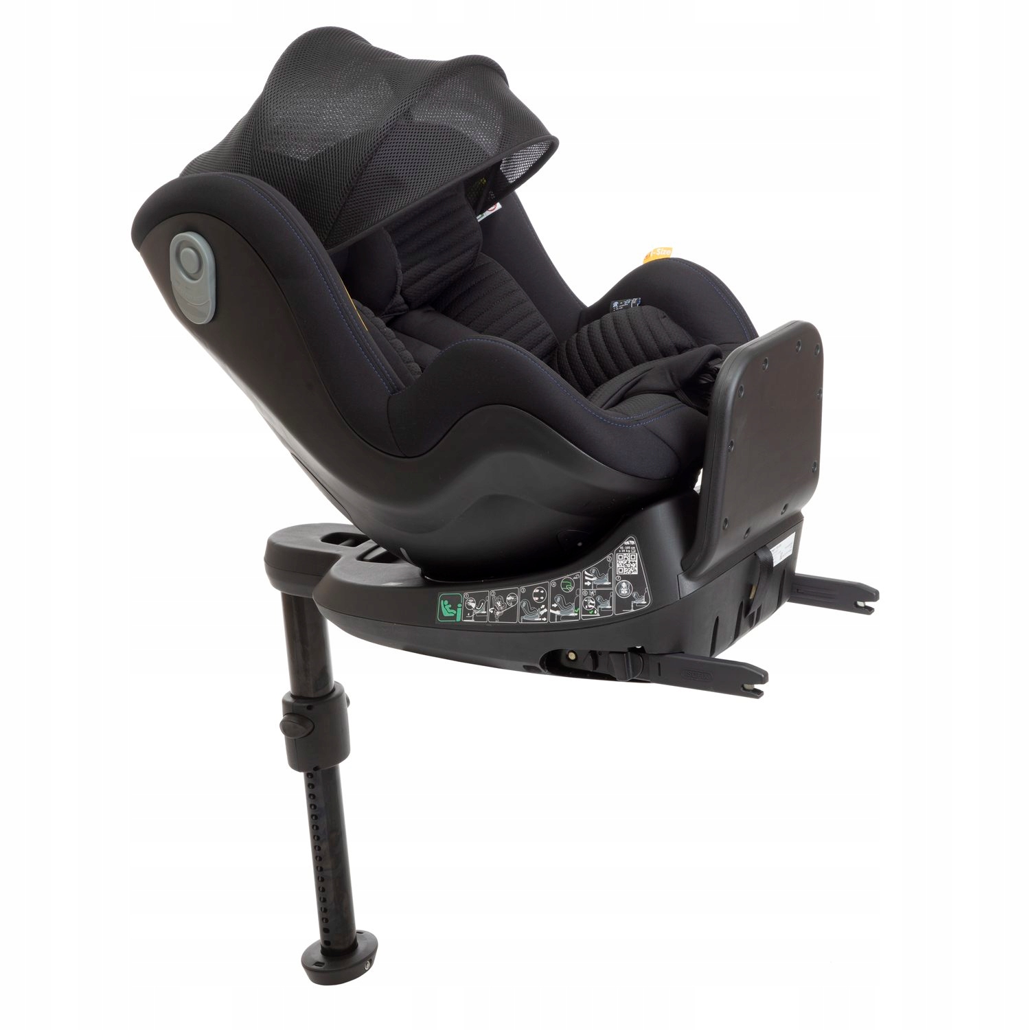 Fotelik samochodowy Chicco Seat2fit i-size Black Air 45-105 cm