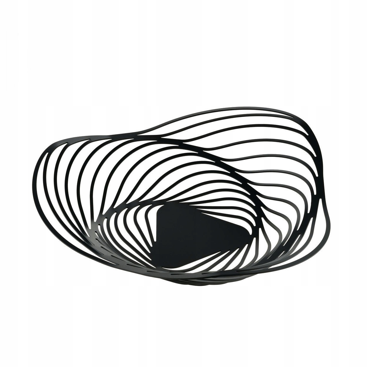 Alessi Trinity Etažér na ovocie 43 cm čierna