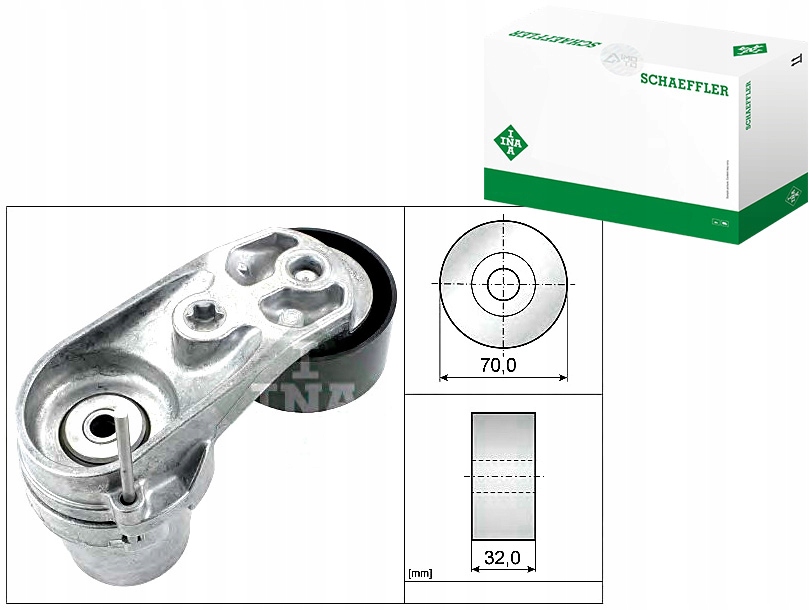 INA534 0433 10 Napínák Drážkového Řemene Bmw 10- Asistent řidiče #33