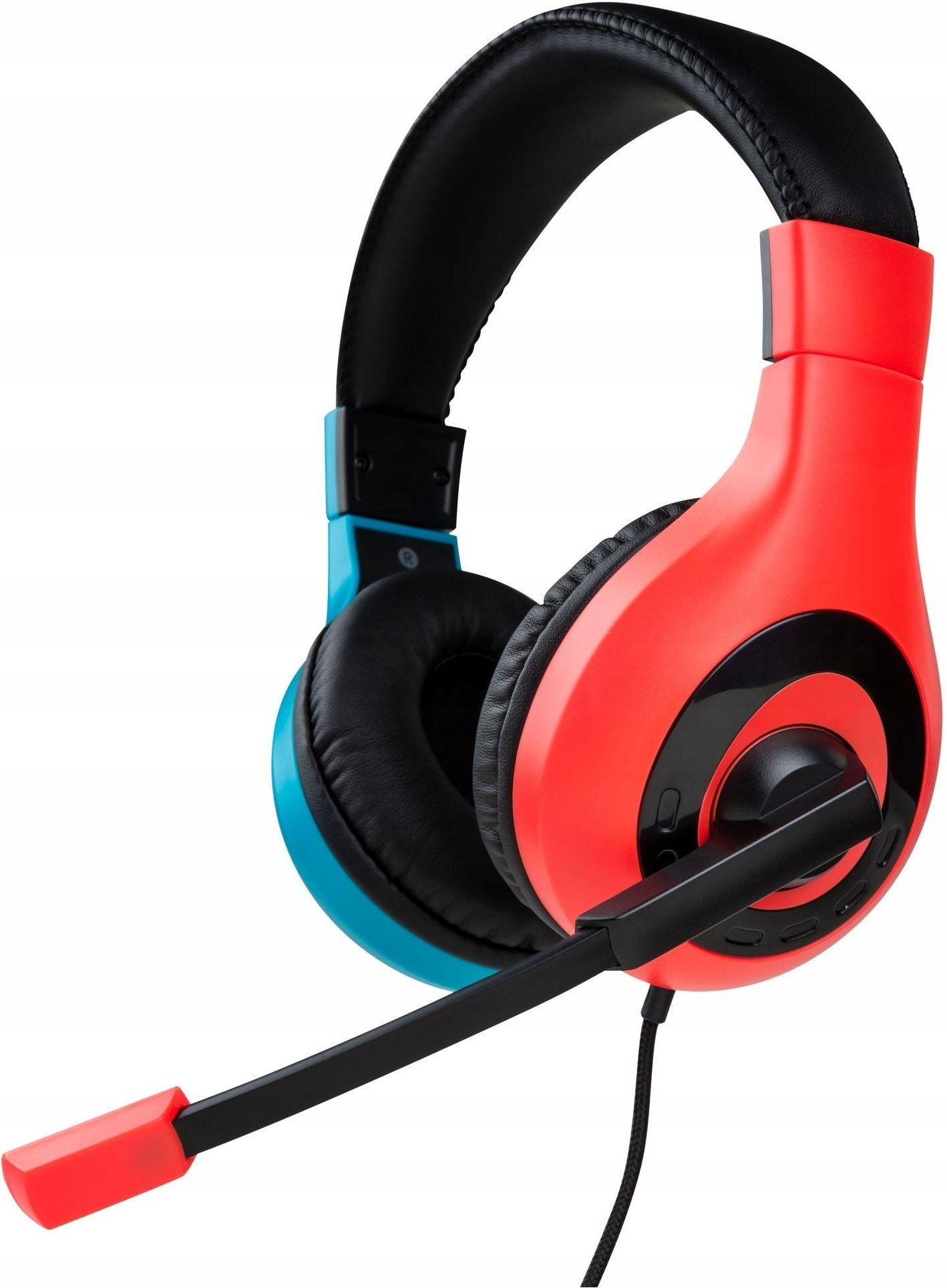 BIGBEN Słuchawki V.1 Nintendo SWITCH RED BLUE