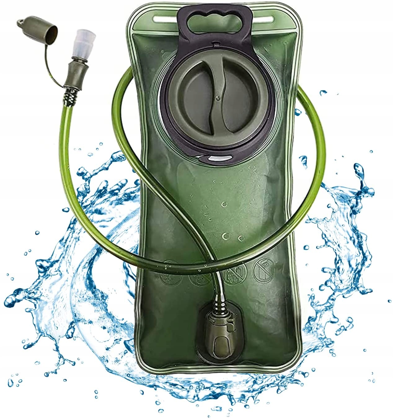 

2L Bukłak Worek Na Wodę Zbiornik Wodny z Zaworem