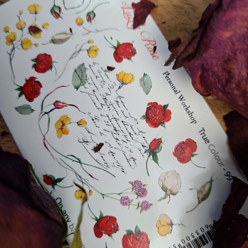 NAKLEJKI NA PAZNOKCIE LUCKY ROSE TRUE COLOR- 99 Marka inna marka