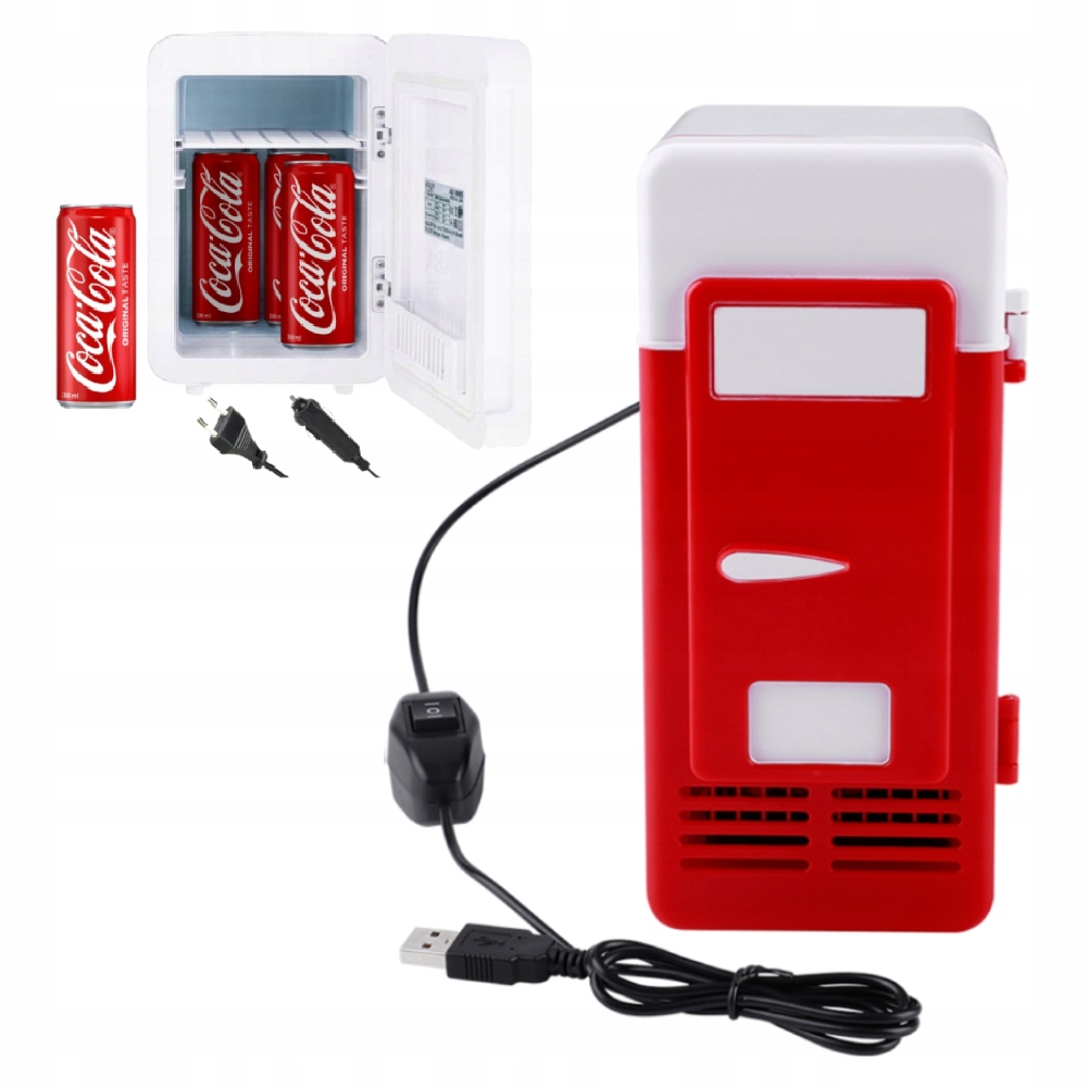 Lodówka Mini Do Samochodu I Biura Może Utrzymywać Zimno I Ciepło 19.4*9*9CM
