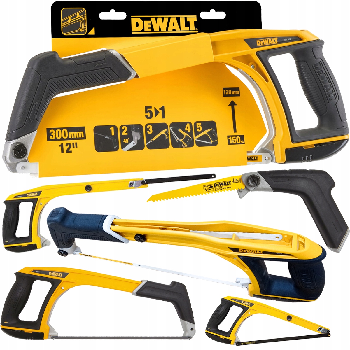 

Dewalt DWHT0-20547 Piła do metalu gk 5w1 kąt 300mm