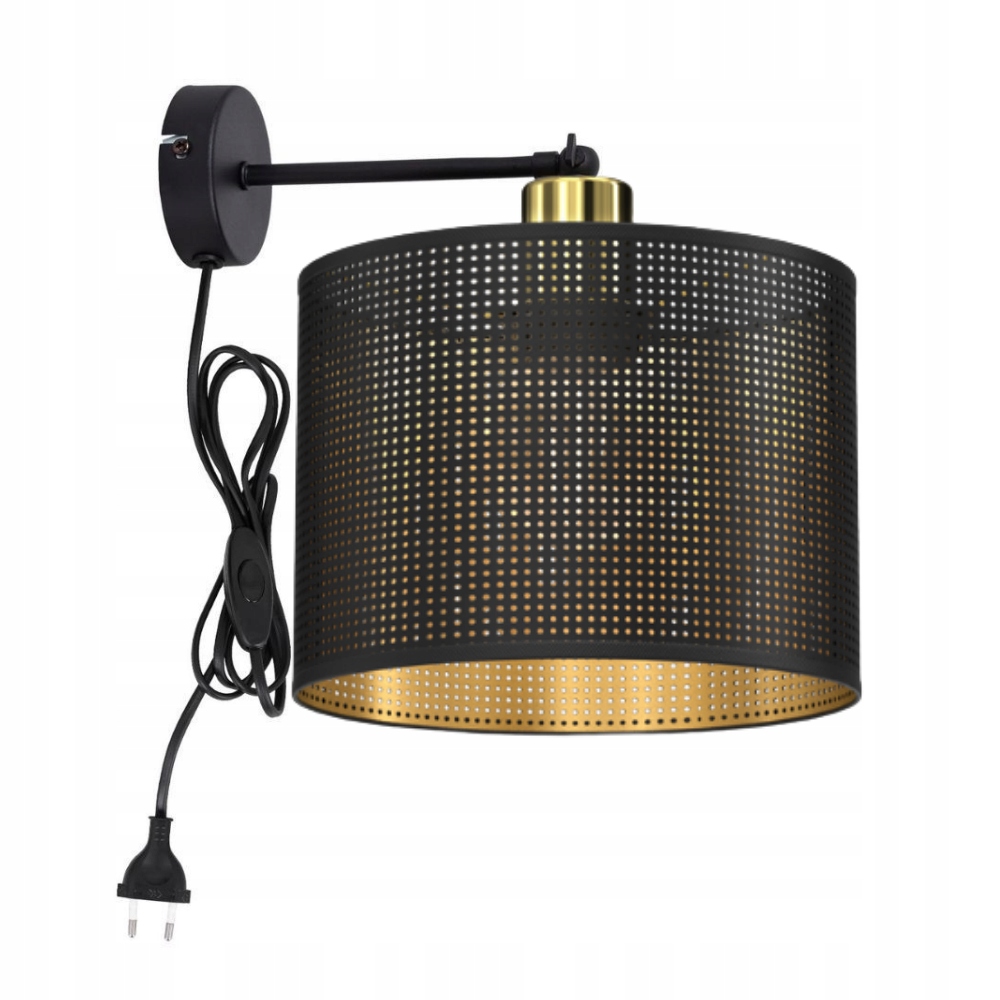 Nástěnná Lampa S Otvory A Zástrčkou