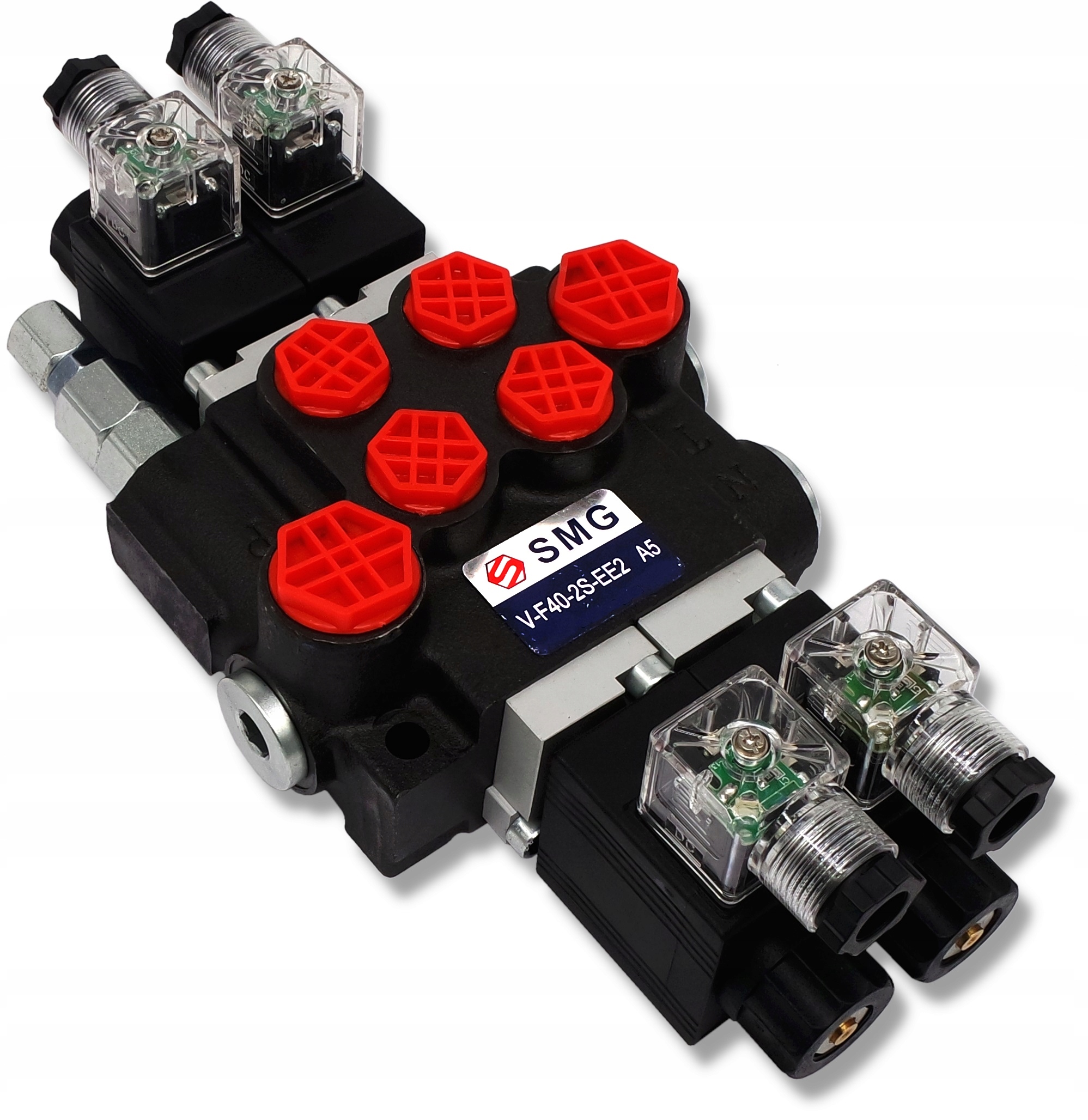 Hydraulický Rozdělovač Elektrický 2-SEKČNÍ, 40L, 12V