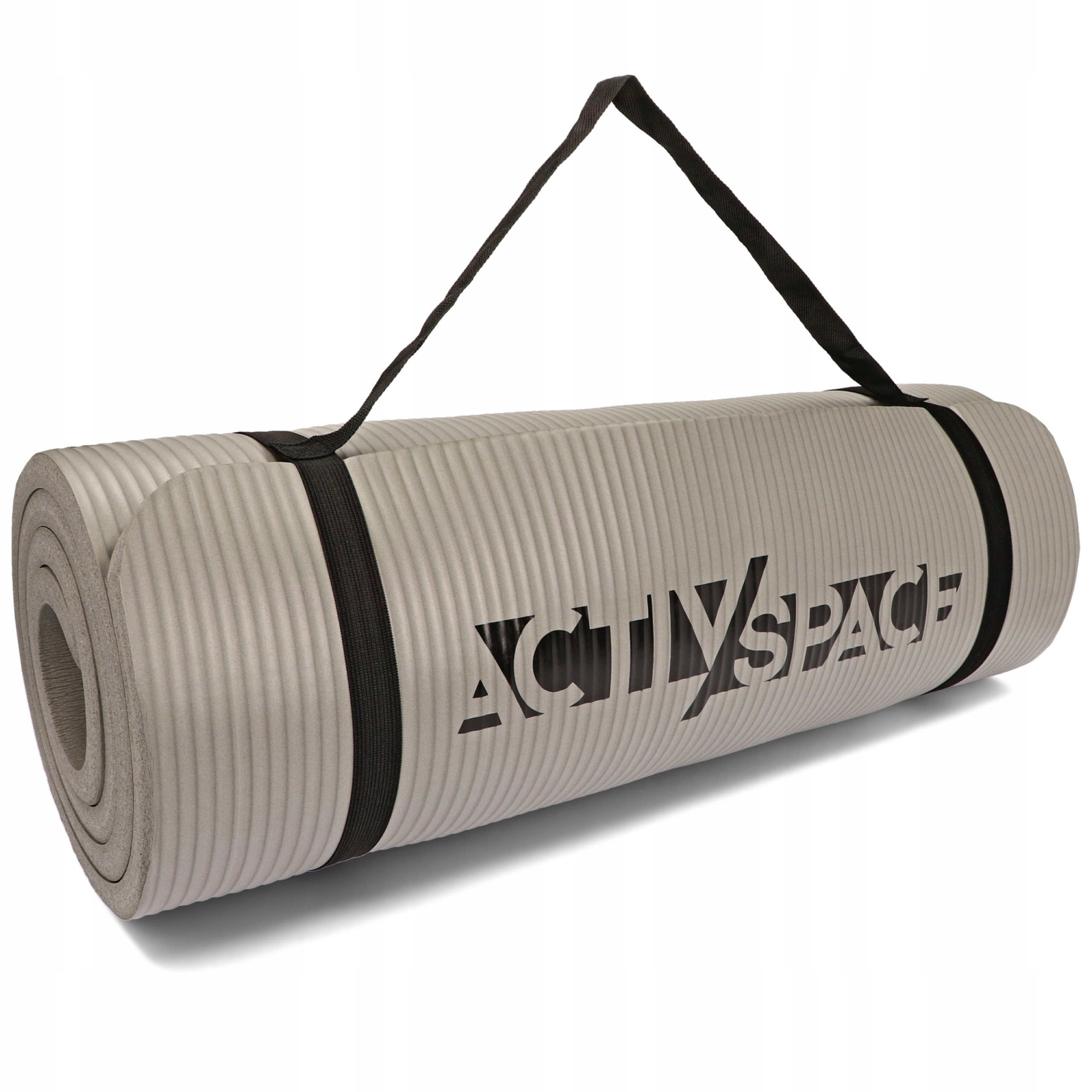 MATA GIMNASTYCZNA DO ĆWICZEŃ JOGI PILATESU FITNESS Model Gruba mata nbr karimata 1,5cm do domu yogi długa