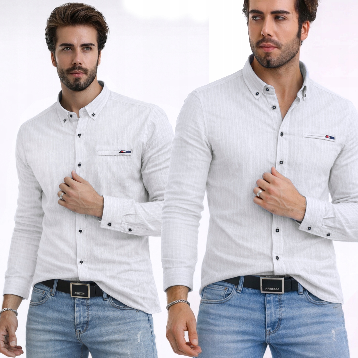 Pánská košile k elegantním kalhotám Regular