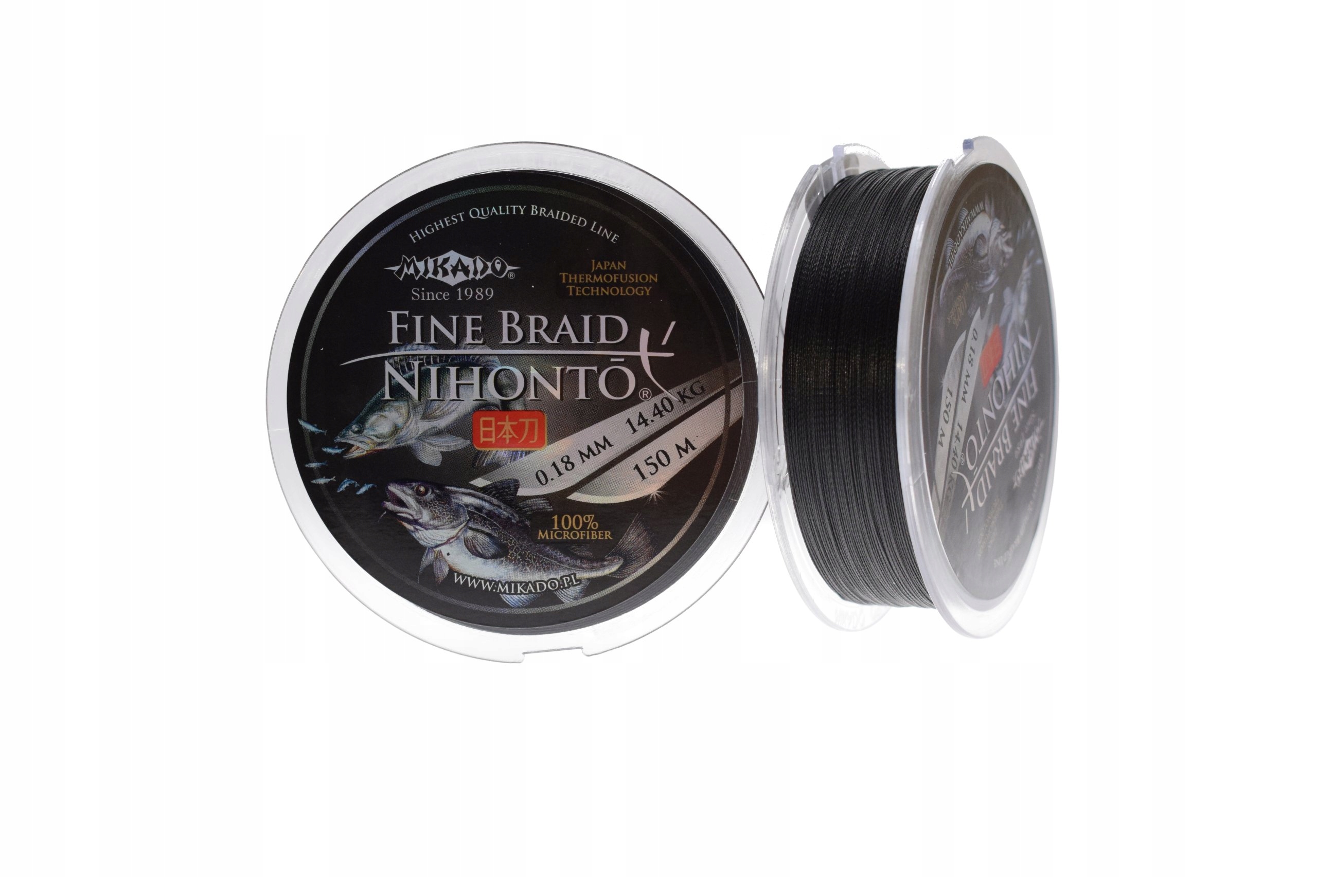 Plecionka Mikado Nihonto Fine Braid 0,10 mm 150 m