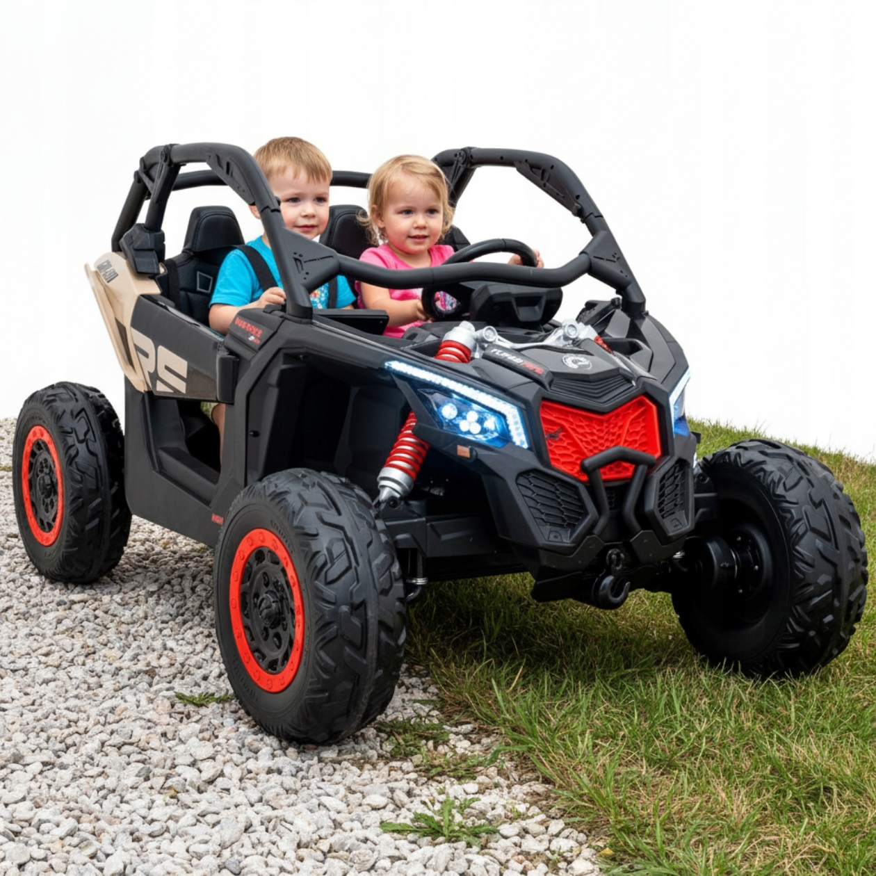 Buggy Na Akumulator Maverick Turbo Autko Dla Dzieci Terenowe 4x4 Led Sport