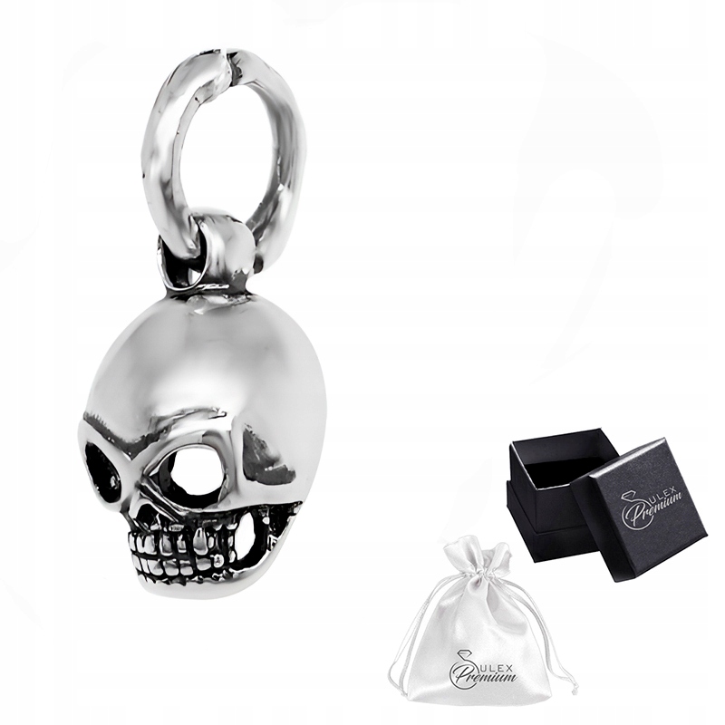 Přívěsek stříbro ryzost 925 Originální stříbrný Přívěsek s mrtvou lebkou
