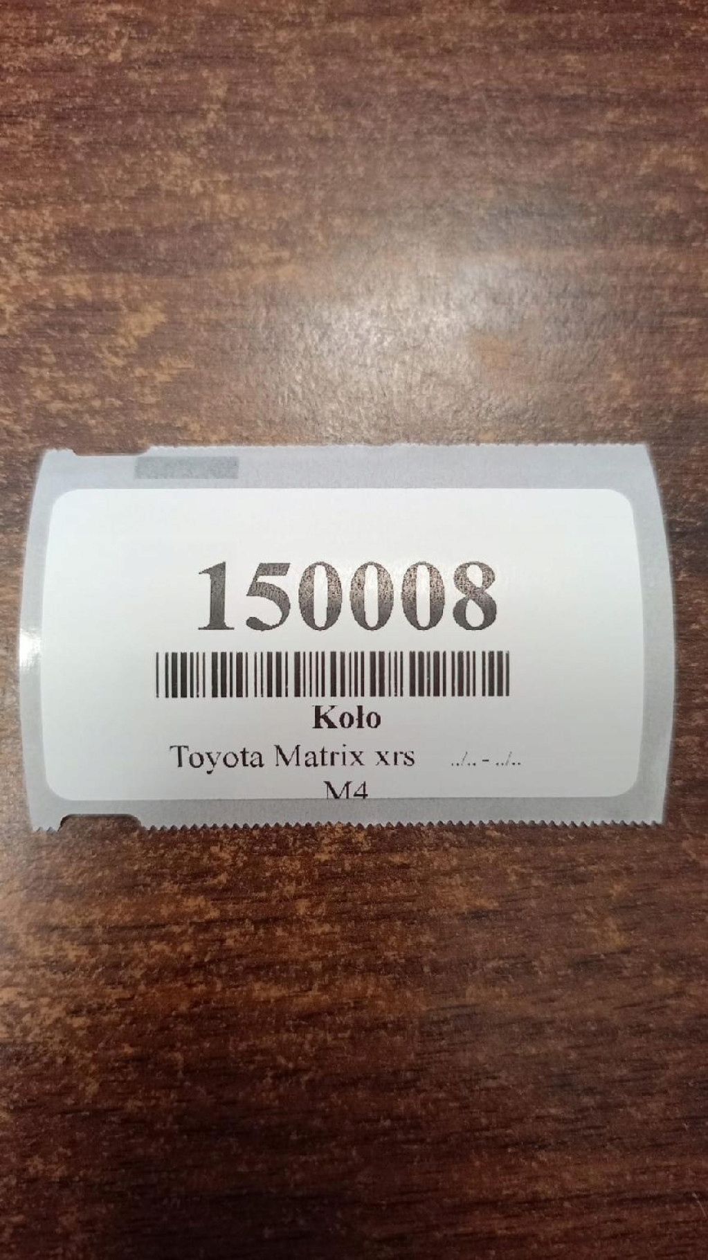 disk stalowa Toyota OE 4.0" x 16" 5x100