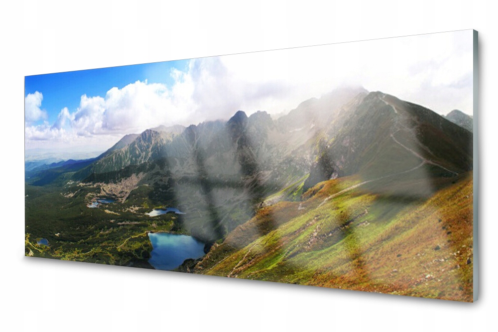 

Panel szklany do kuchni Góry Łąka 125x50