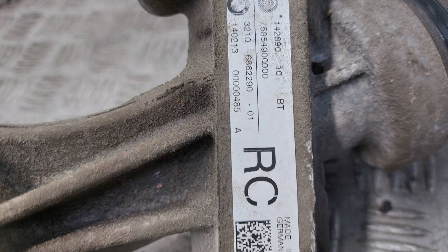 servo control DO REGENERACJI BMW F30 316i 142890