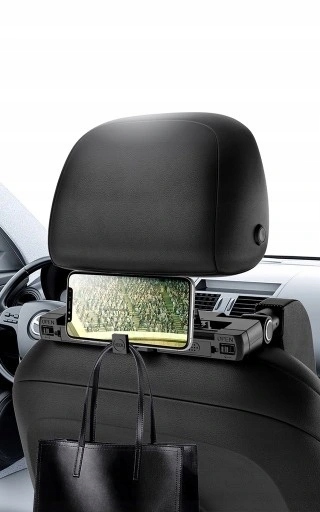 ZAGŁÓWEK PODUSZKA NA GŁOWE DO SAMOCHODU UCHWYT TEL Producent inny