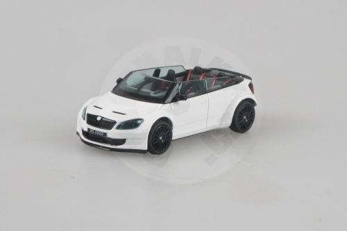 Abrex Škoda Fabia II Fl RS2000 Concept (2011) 1:43 Bílá