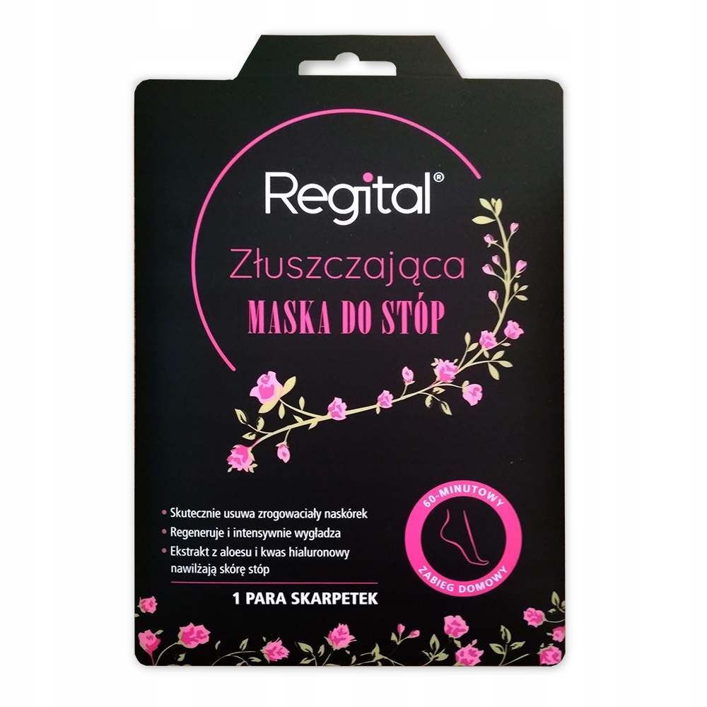 

Regital złuszczająca maska do stóp 1 para