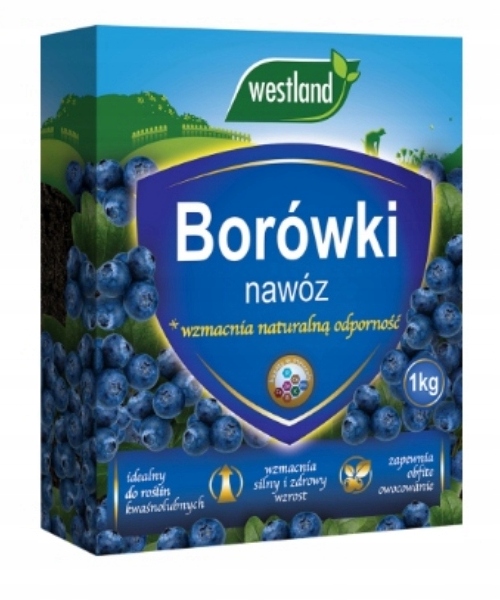 

Westland Nawóz Wieloskładnikowy do Borówki 1kg