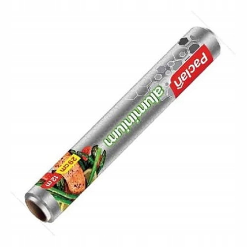 Folia aluminiowa Paclan szerokość 29cm - 12 metrów