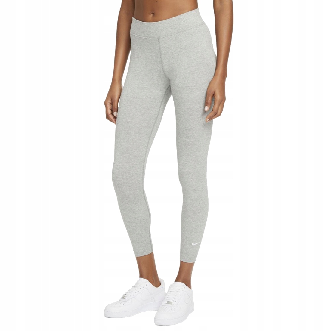 Nike Nsw Essential 7/8 Leggings [XL] Dámské legíny Polyester Šedé