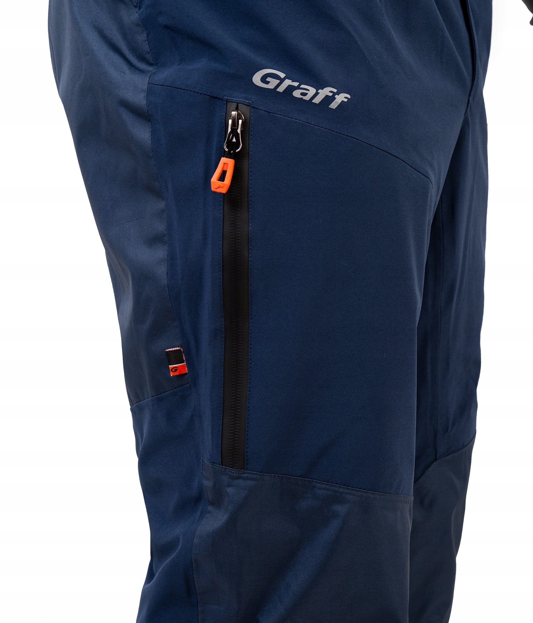 GRAFF SPODNIE WĘDKARSKIE PRZECIWDESZCZOWE roz. XL Model 706-B