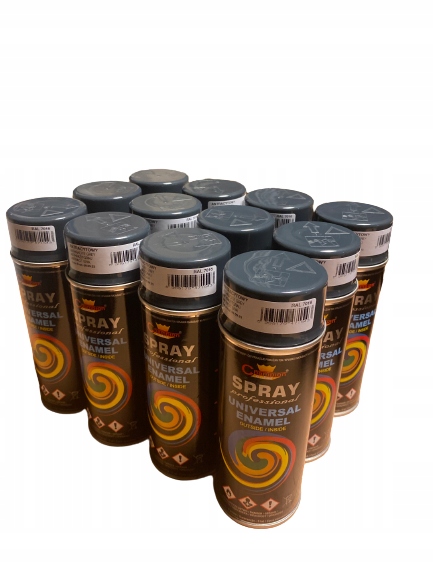 Barva 12 zst Lak Sprej Smalt 400ml Ral 7016 Antracit