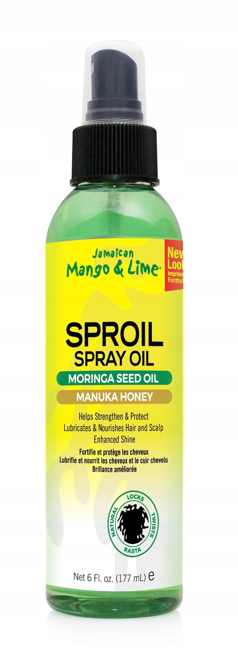 Olej na vlasy a pokožku hlavy Jamaican Mango & Lime bez oplachovania 177 ml