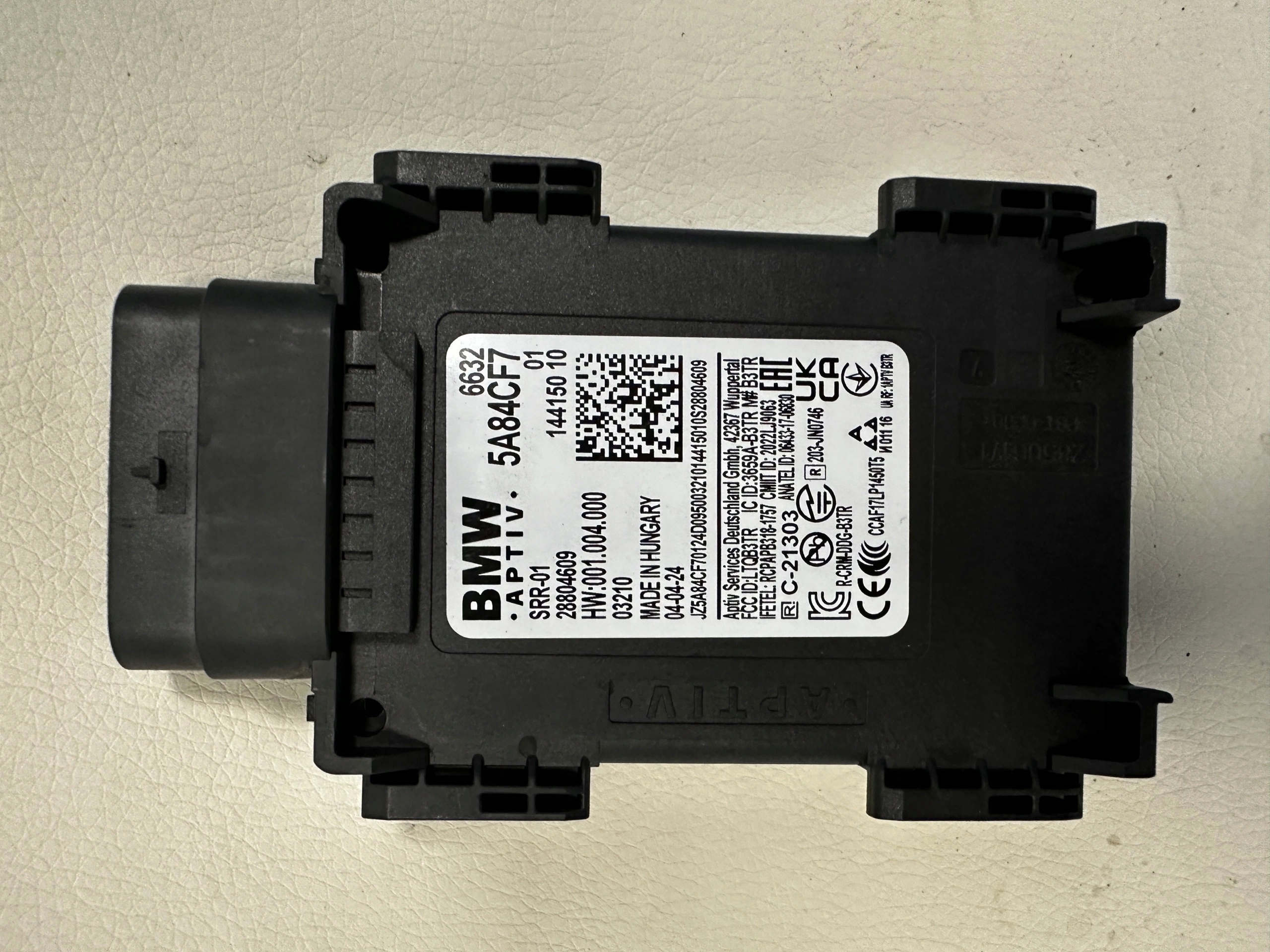 BMW sensor asystent zamiany supports ruchu 5A84CF7