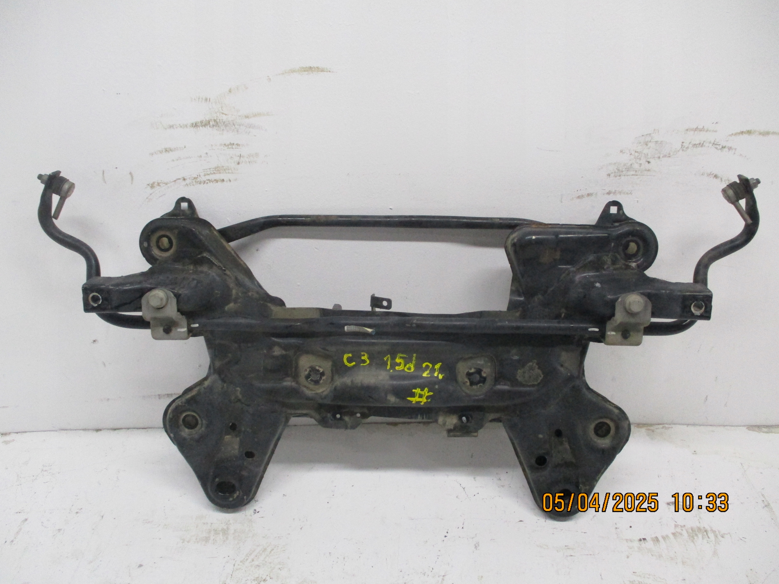 axle beam subframe axle beam CITROEN C3 1,5D 21R