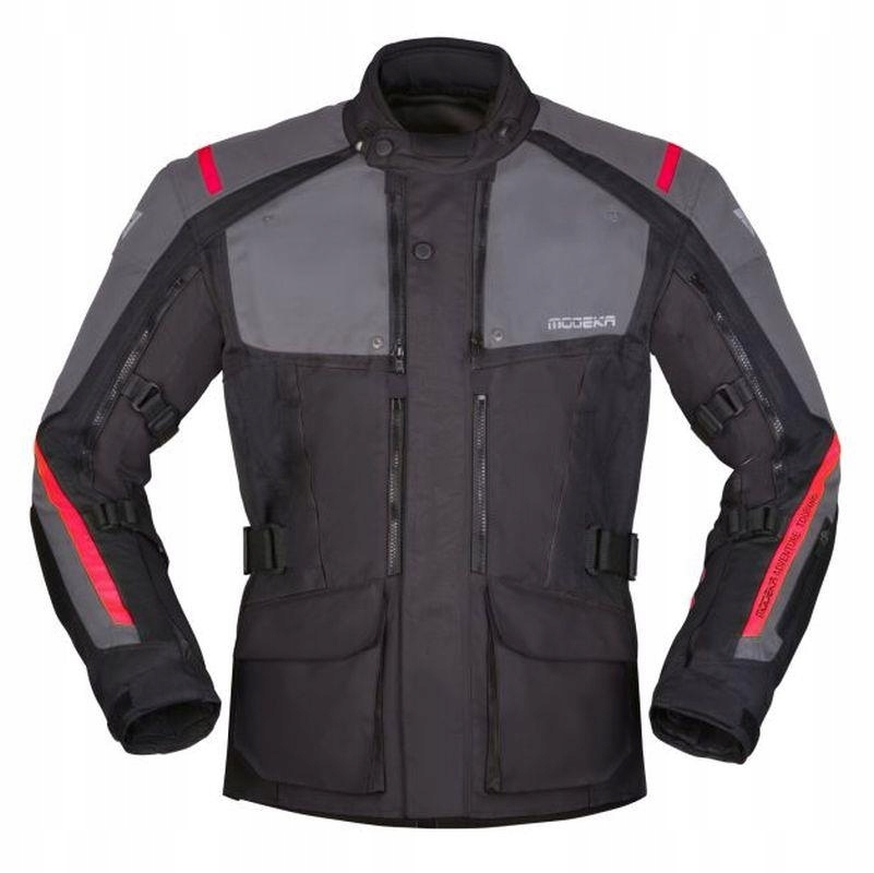 Modeka Bunda Varus Farba Čierna/tmavo Šedá Veľkosť XXL ()