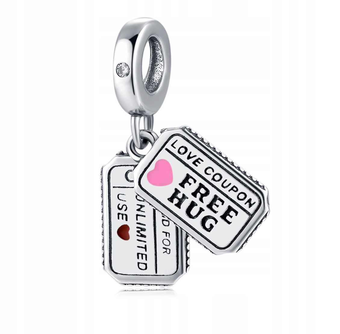 

Charms Zawieszka Kupon Srebro S925
