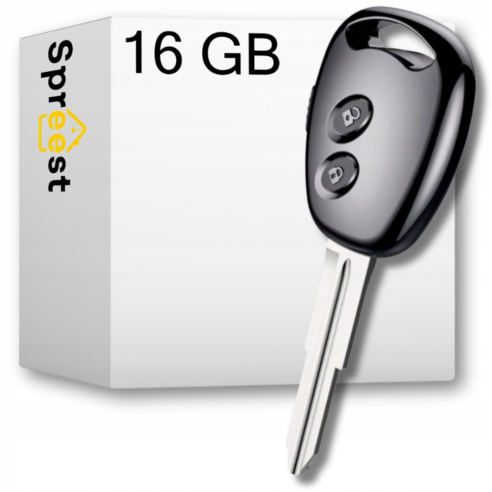 Špionážní Diktafon Mini Digitální Odposlech Malý Flash Disk 16GB Přívěsek Na Klíče Skrytá