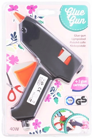 ZESTAW PISTOLET DO KLEJU NA GORĄCO + KLEJ 12 szt Seria CY8000315