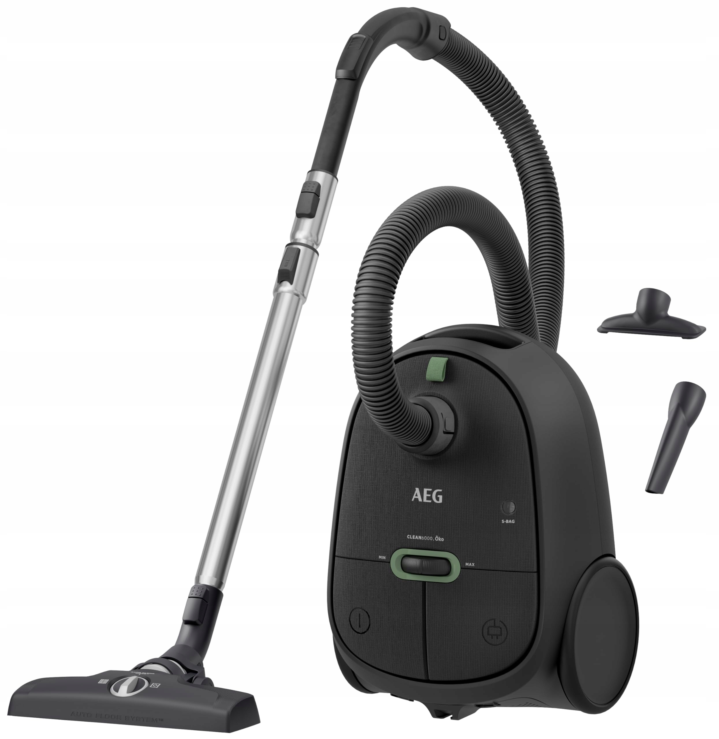 Aeg Clean 6000 Öko vysavač se sáčkem, 850 W, 12m kabel, šedá