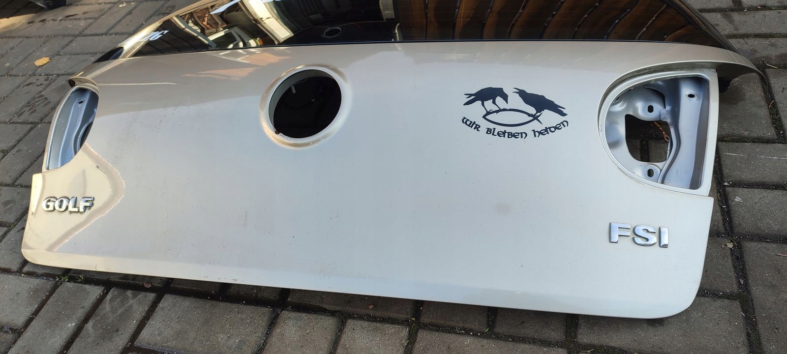 trunk door boot VW Golf V 3D LD1W
