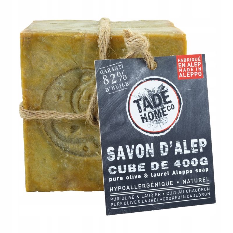 Mydło Aleppo ok. 5% oleju laurowego Zero Waste 400g Tade